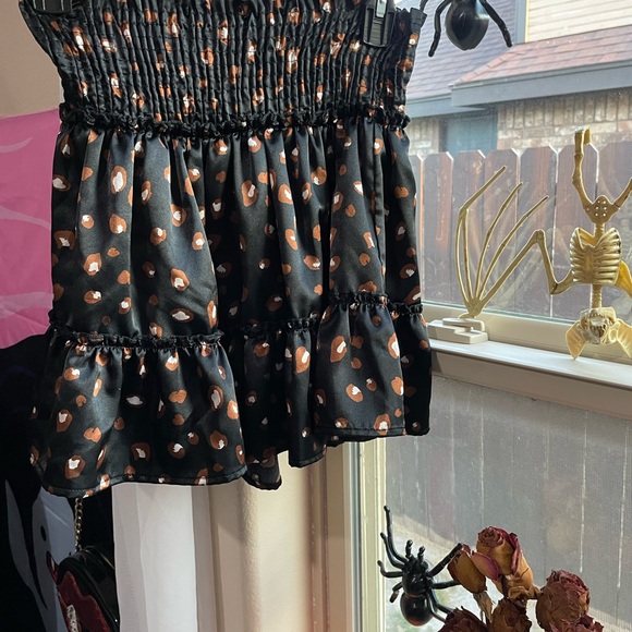 Altard State leopard print mini ruffled skirt - Picture 9 of 13